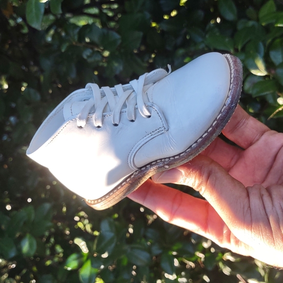 Buster Brown Vintage High Top Pure Leather Shoe (Leather Throughout) - Picture 5 of 17